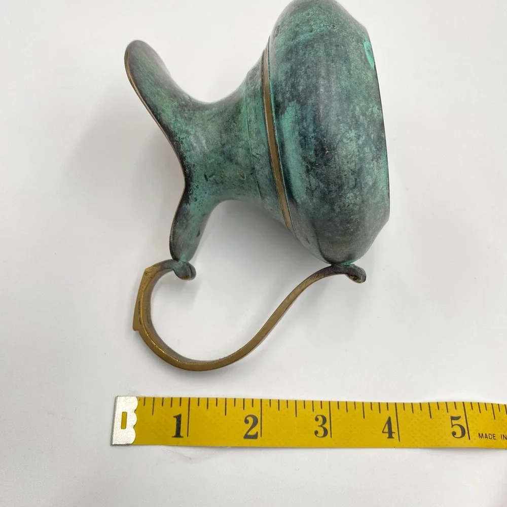 Vintage‎ Brass Pitcher 4